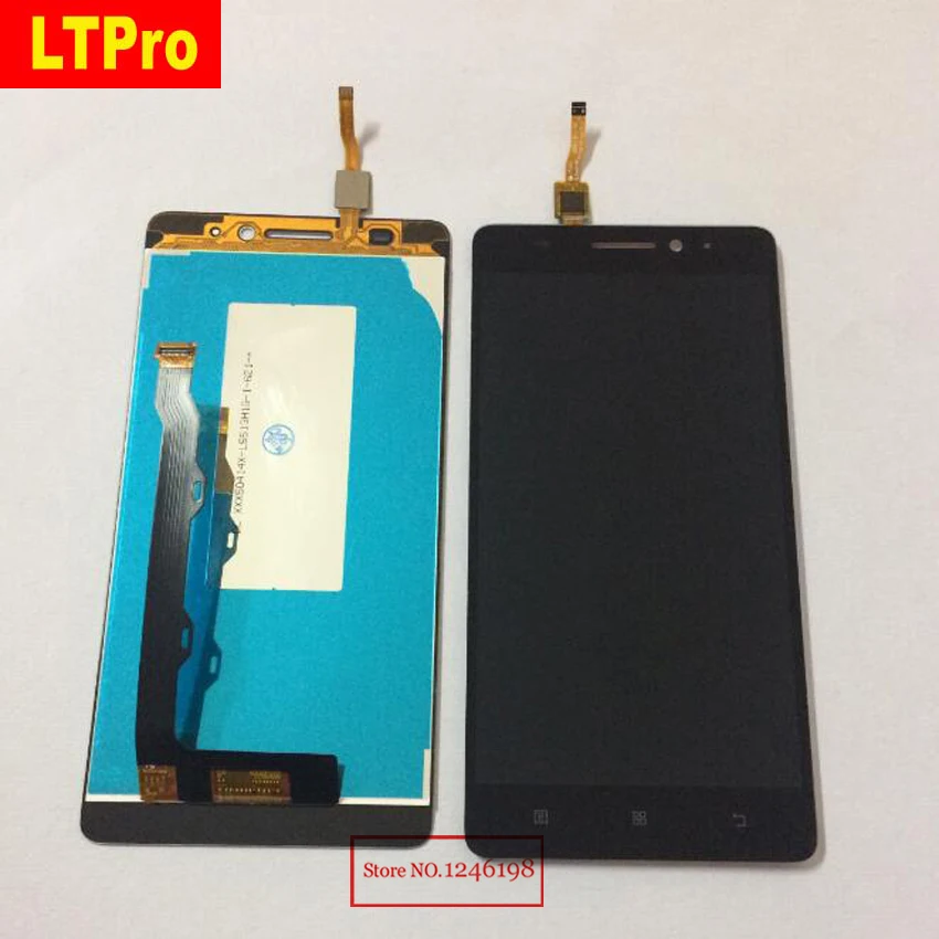 

LTPro TOP Quality Black Full LCD Display Touch Screen Digitizer Assembly For LENOVO K3 Note K50-T K50 Phone Parts