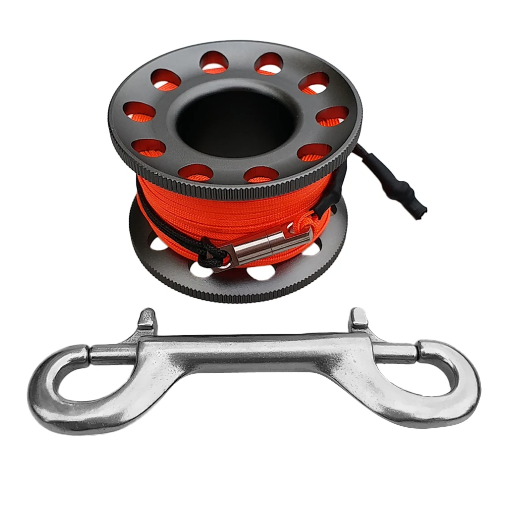 MagiDeal Perfeclan Scuba Diving SMB Surface Marker Buoy Signal Tube & Dive Reel Spool Scuba Diving Accessories