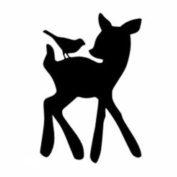 

11.5cm*16.8cm Bambi Vinyl window Styling Decoration Motorcycle toy Sticker