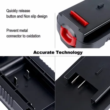 

20V Battery Adapter for Black Decker 18V Tools, Convert Black Decker & Stanley & Porter Cable 20V Lithium Battery LBXR2020