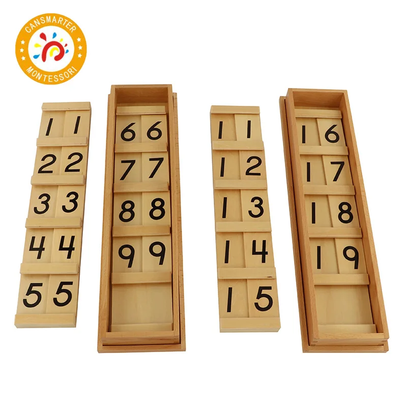 

Baby Toy Montessori Material Math Seguin Board Teaching Aids Digital Exercises Early Education