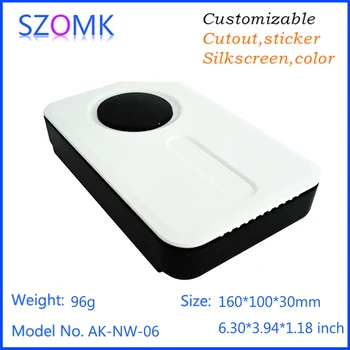 

10pcs a lot szomk project case for electronics enclosure control housing plastic router distribution enclosure box