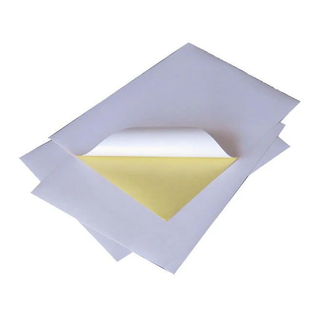 A4 can auto self sticker paper Glossy paper self adhesive paper A4 size