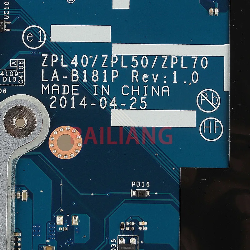 Материнская плата PAILIANG для ноутбука HP Probook 440 450 470 G2 I5 PC системная 784118 501 ZPL40/ZPL50/ZPL70 LA