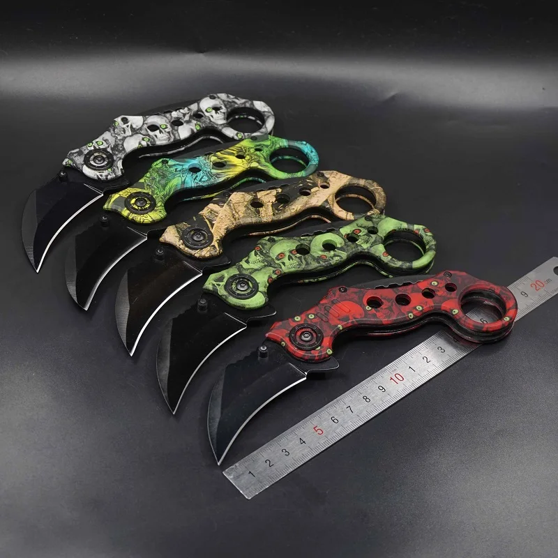 Складной нож karambit тактический CS go открытый кемпинг карманный нож для охоты выживания тактические ножи коготь утилита EDC мульти инструменты