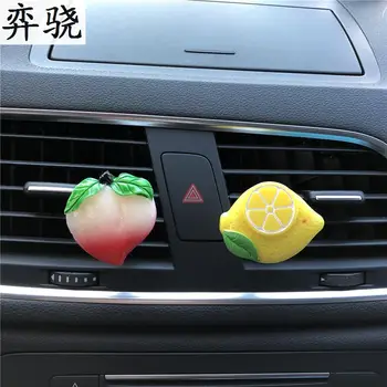 

Plastic fruit Automobile styling decoration Perfume Lemons and grapes car air conditioner Perfume Exquisite car air freshener