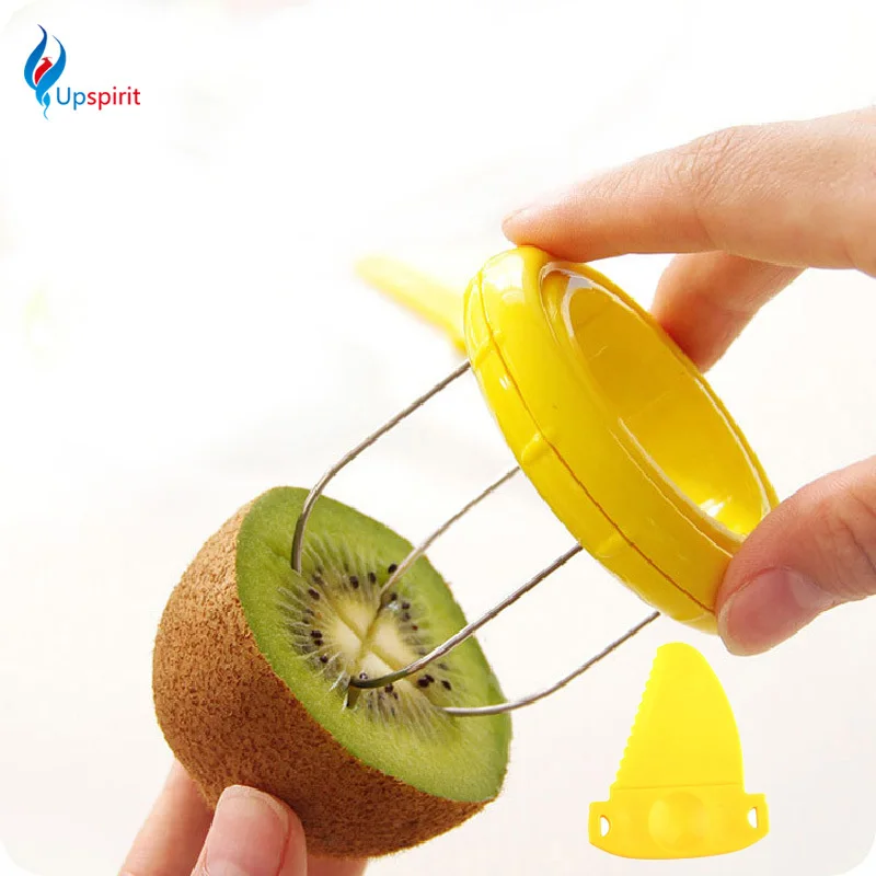 

Hot Sale Cooking Tools Kitchen Fruit Kiwi Cutter Device Cut Digging Core Twister Slicer Kitchen Peeler To Kitchen Accessories