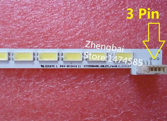 Best Offers 1 Piece LJ64-03515A LTA550HQ20 LTA550HQ22 LED55X5000DE LED strip STS550A66-80LED-rev0.1 80 LEDs 676mm 3 Pin Best Offers 1 Piece LJ64-03515A LTA550HQ20 LTA550HQ22 LED55X5000DE LED strip STS550A66-80LED-rev0.1 80 LEDs 676mm 3 Pin