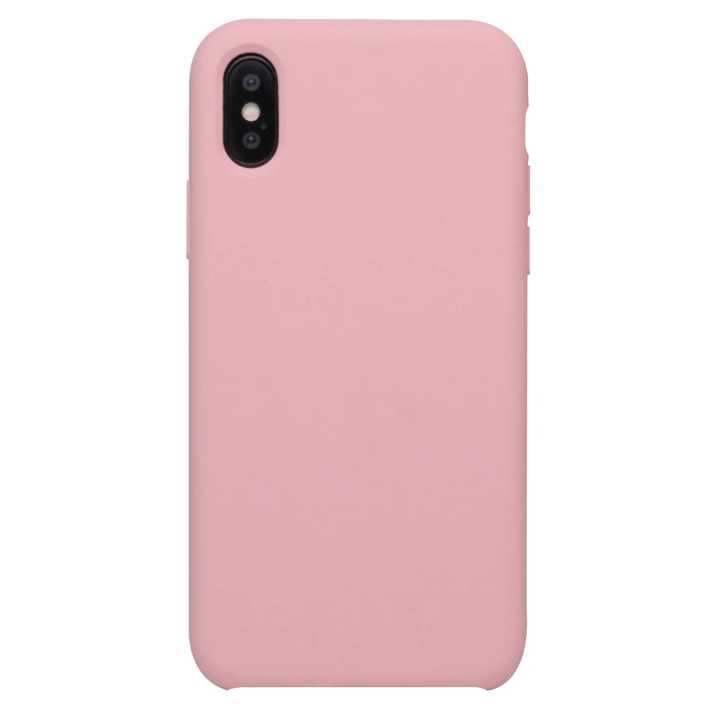 Ikase Store, силиконовый чехол для iPhone X, 8, 8 Plus, для Apple, чехол для телефона, чехол для iPhone 7, 6, 6s Plus, 5 5S, в розничной упаковке - Цвет: 13.Pink