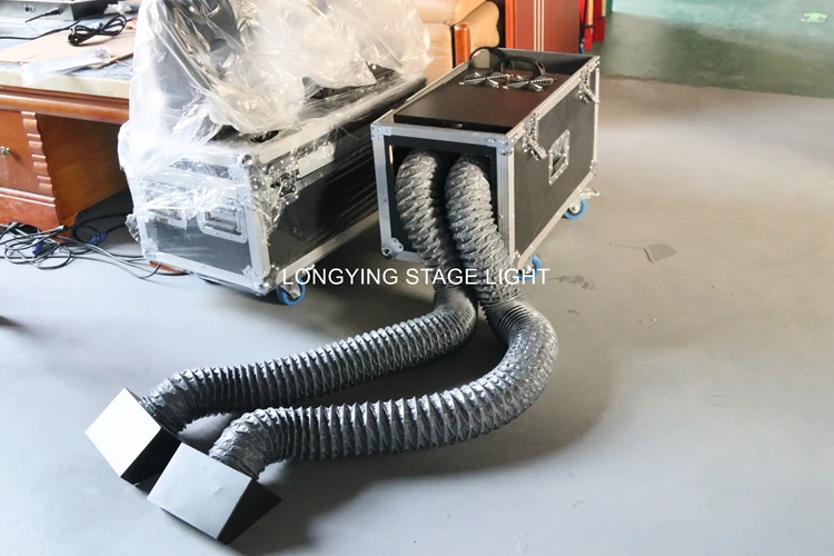 

Free shipping 2000W Flight Case Water Based DMX Fog Smoke Machine With DMX Control