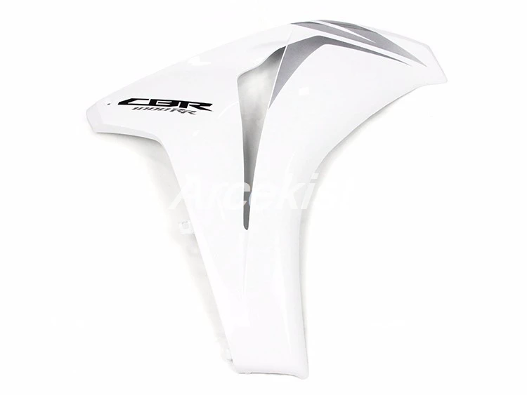 Впрыска ABS Полный комплект обтекателя пригодный для Honda CBR1000RR CBR1000 1000RR 2008 2009 2010 2011 08 09 10 11 изготовленный на заказ серебристо-белый
