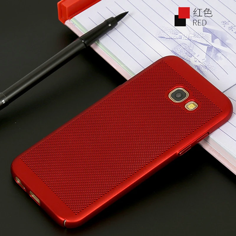 YueTuo Роскошный pc чехол на заднюю панель телефона, чехол s, capinha, coque, чехол, чехол для samsung galaxy a5 a510 a510f жесткие пластиковые аксессуары 5 - Цвет: red