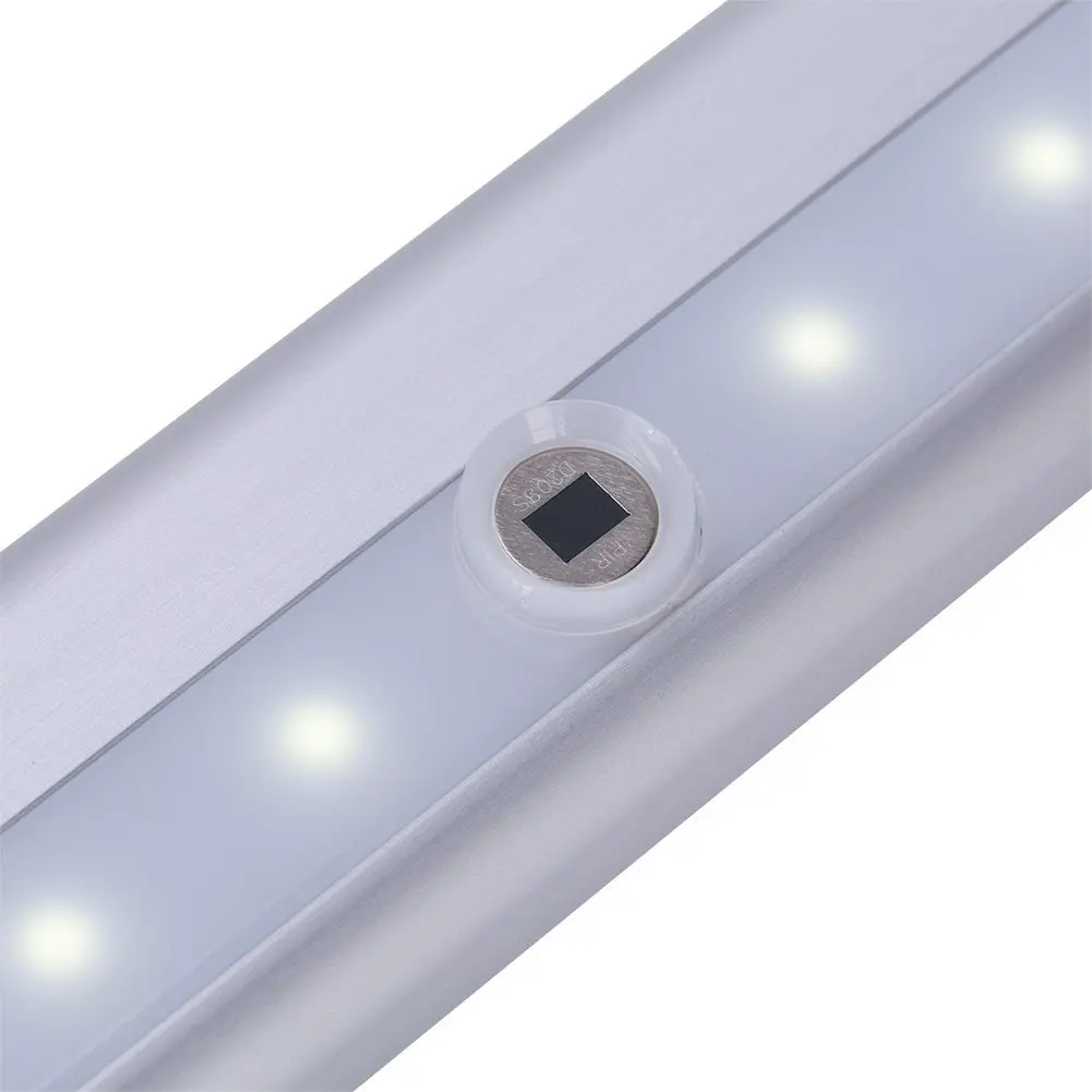 10 LED датчик для шкафа беспроводной светодиодный свет с датчиком движения ночник