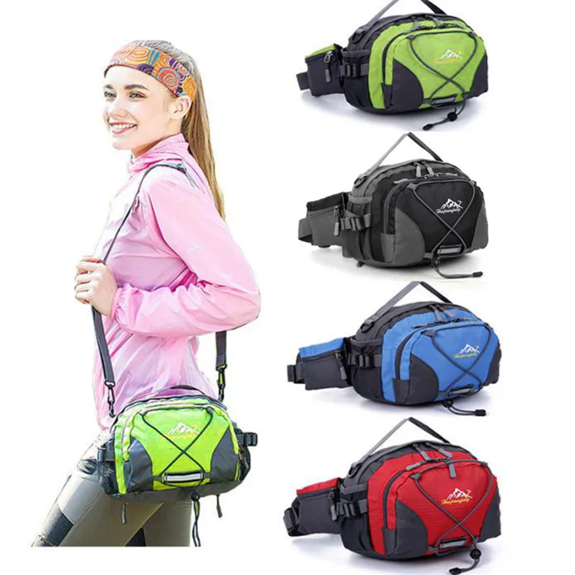 Unisex sports bags Waterproof Running Belt Bum Waist Pouch Fanny Pack Camping Sport Hiking Shoulder Bag 2019 new #3f26 (7)