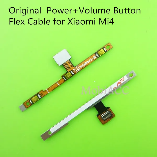 

Original for Xiaomi Mi4 Power+Volume Button Flex Cable Power On Off Volume Up Down Connector Replacement Parts for Xiaomi Mi4 M4