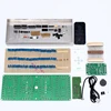 ECL-132 DIY Kit Blue Clock Screen Display Kits Electronic Suite With Patch Remote Control 132pcs 5mm LEDs Display Clock ► Photo 3/4