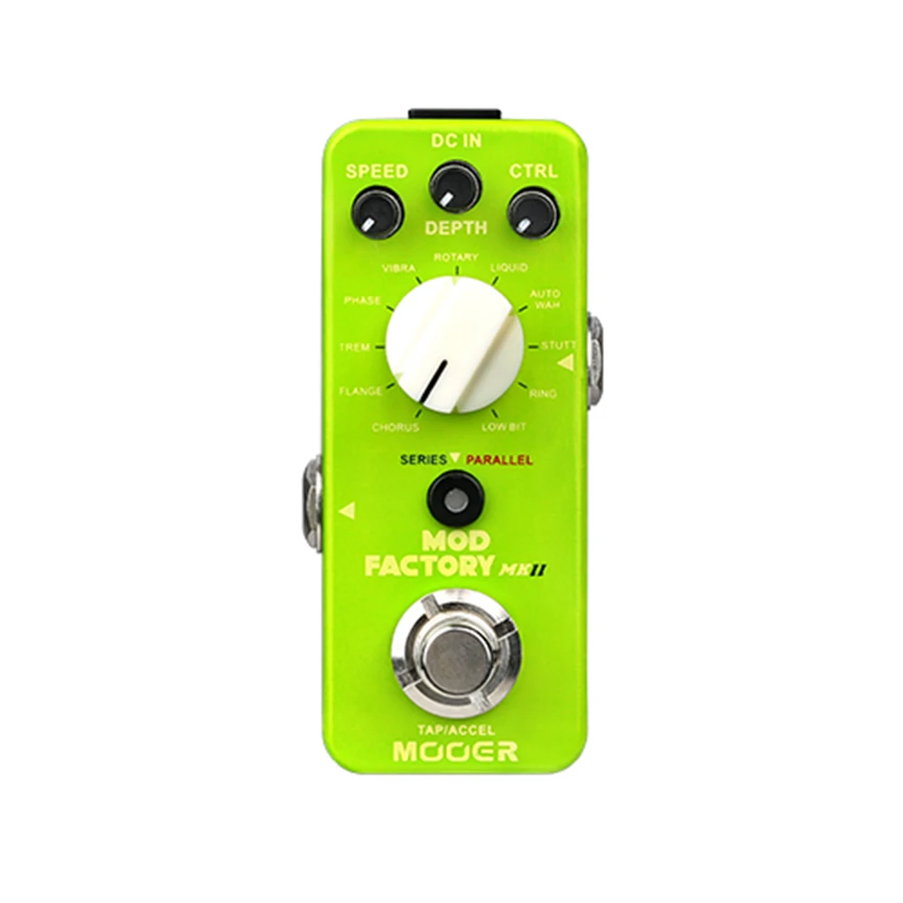 Завод Mooer Mod MKII педаль для гитарных эффектов с мультимодуляцией электрические