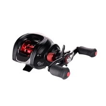 12+ 1BB левая и правая Рыболовные катушки круглые 6,3: 1 магнитный тормоз все металлические длинные капли рыболовные колеса Прямая