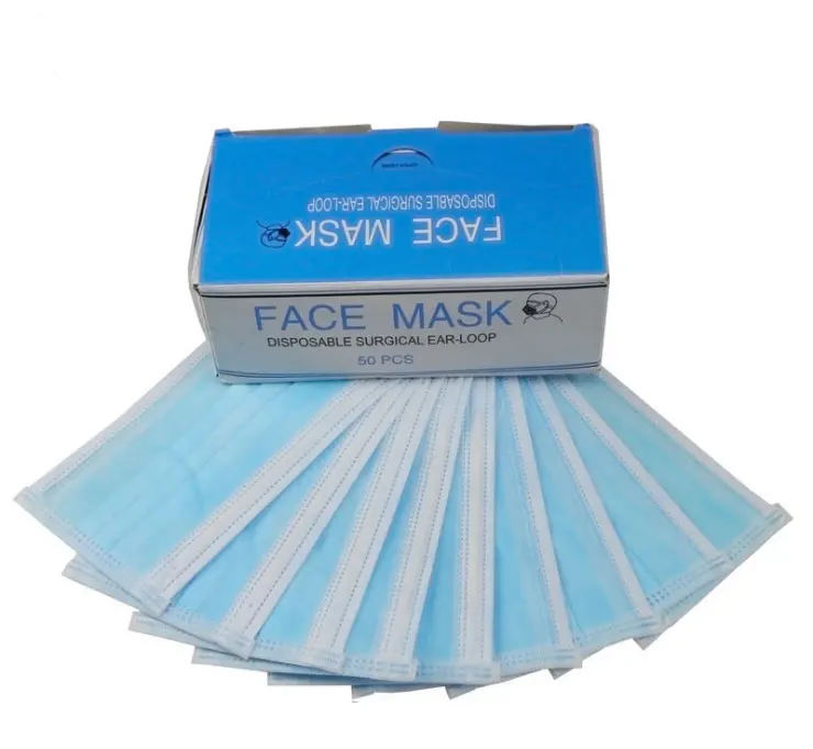 

35Pcs/Pack Disposable Bacterial Filter Anti-Dust Surgical Mouth Mask For Health Care Elastic Ear Loop Disposable Medical mask