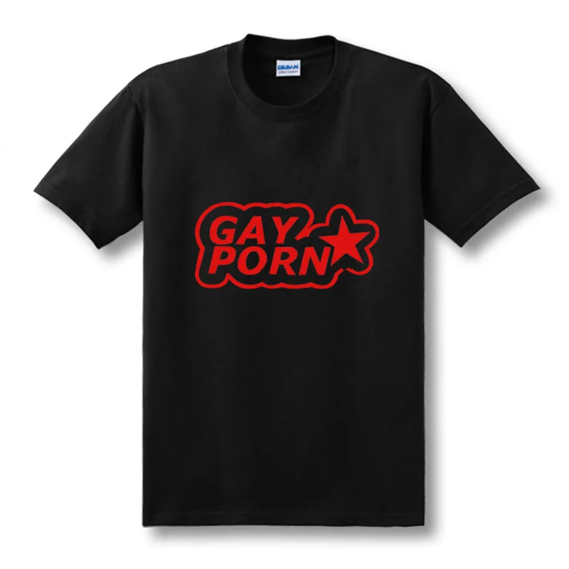 Nová móda GAY PORN STAR žert Joke legrační vysoká škola košile pití T-shirt pánské bavlněné tričko s krátkým rukávem tištěné tričko Brand tričko XS-XXL  t