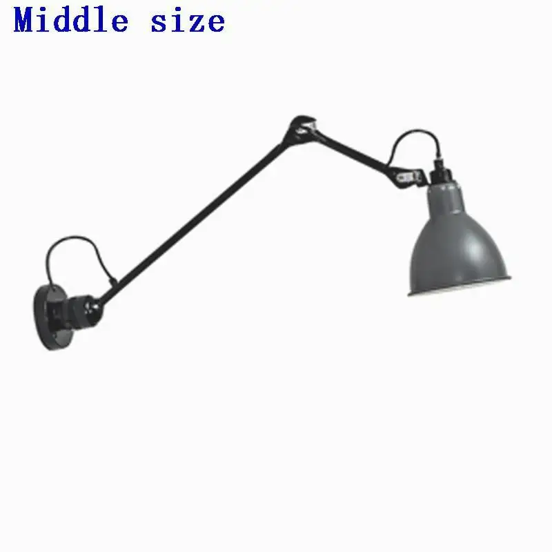 Лампа с зеркальным освещением, промышленный декор, современный светильник для спальни, настенный светильник для дома - Цвет абажура: MODEL G