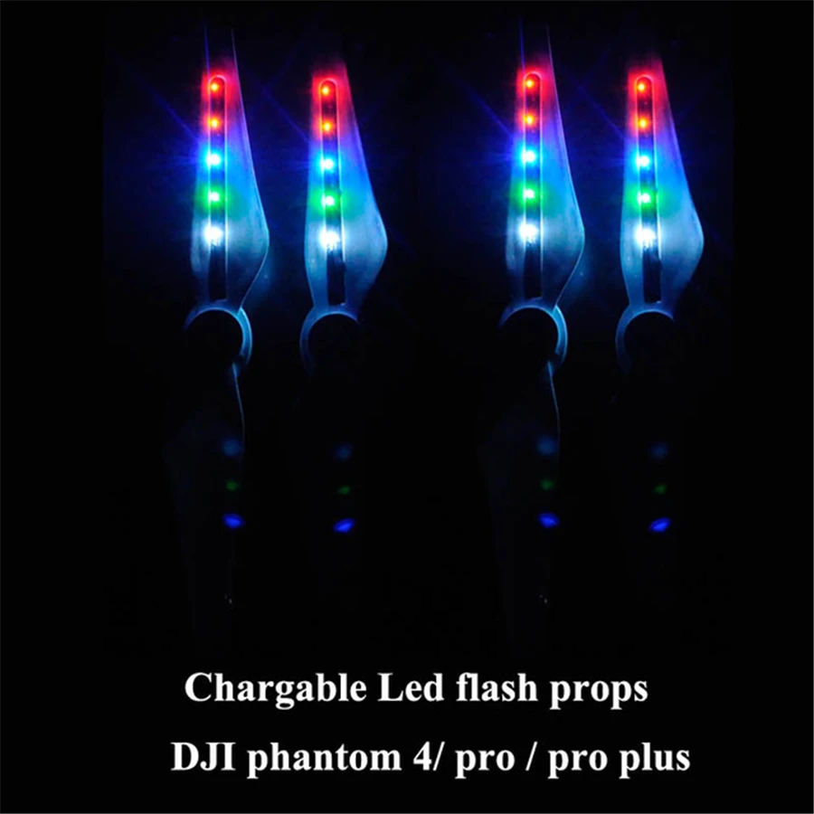 STARTRC Phantom 4 Pro светодиодный пропеллер 9450 флэш-реквизит с USB зарядным устройством Мигание лезвие Cw Ccw для DJI Phantom 4 Pro 4Pro