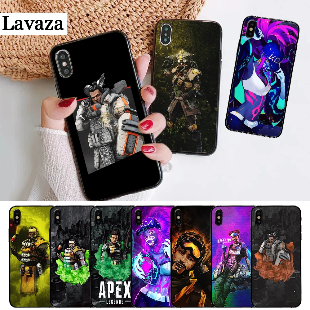 

Lavaza Apex Legends Customer Silicone Case for iPhone 5 5S 6 6S Plus 7 8 X XS Max XR