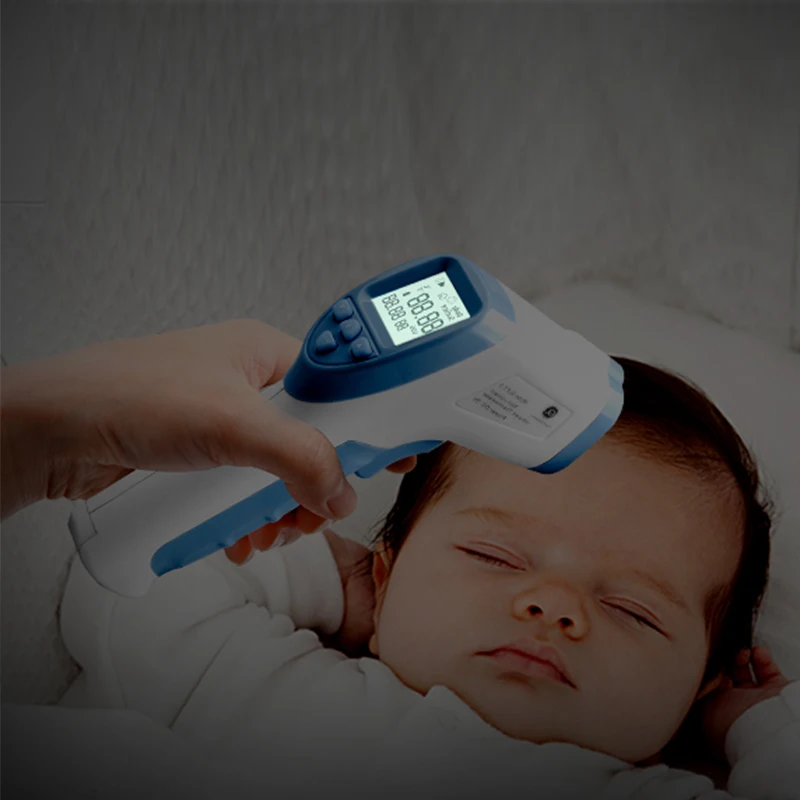 GL взрослых Детские термометр небольшой легкий ЖК-цифровой termometro Бесконтактное измерение температуры термометра