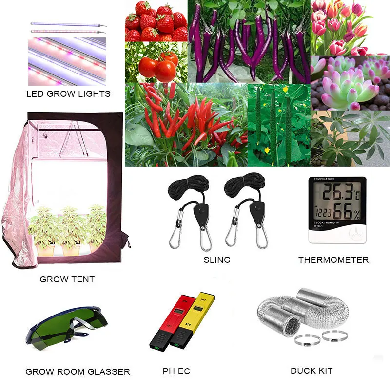 

Artoo 1200W 2000W LED Bars Grow Lights Grow Tent Kits