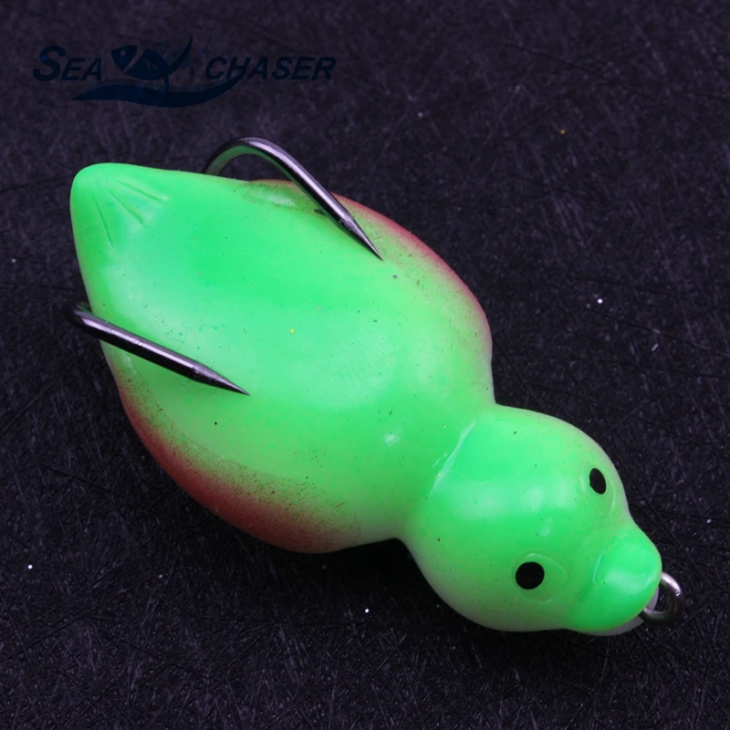 5pcs 9.5g 5cm duck High Quality soft bait Ray bionic Lure bass