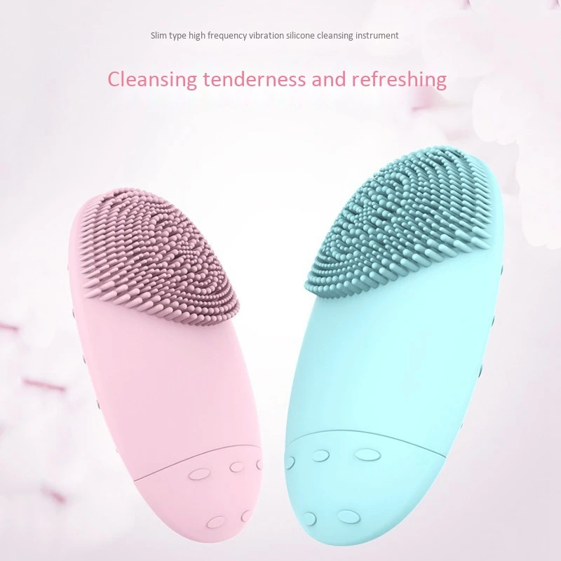 Электрическая Очищающая щетка для лица Lansing Mini 2 Skin No Dead Corner Pure Dirts очищающее средство антивозрастной против морщин силиконовая кисть Foreg