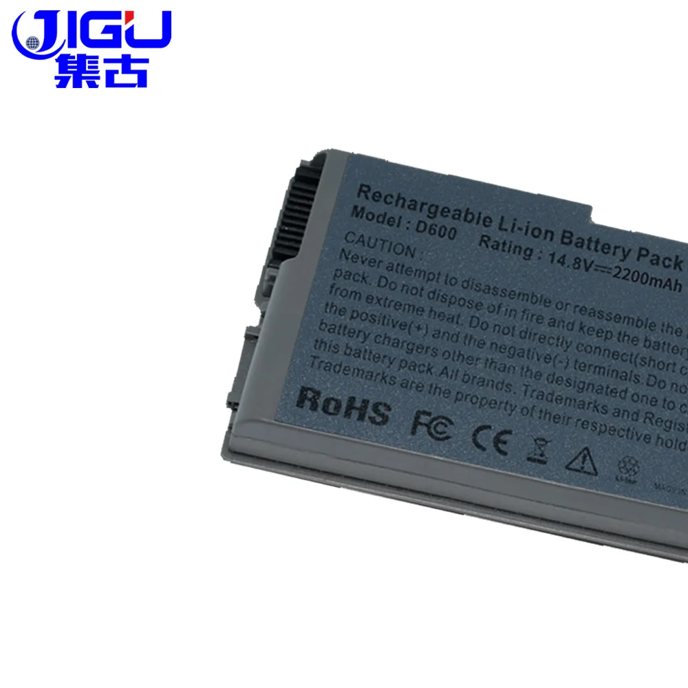 JIGU 2200Mah аккумулятор для ноутбука Dell Inspiron 510m 600m Latitude D500 D505 D510 D520 D530 D600 6Y270 9X821 YD165 312