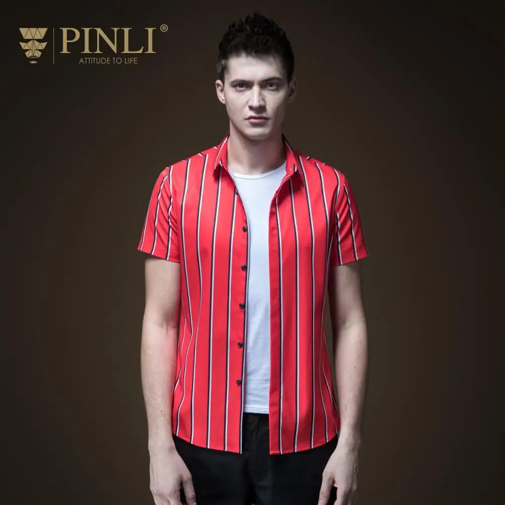 2018 Camisa Social Product новая летняя популярная куртка в полоску для молодых мужчин