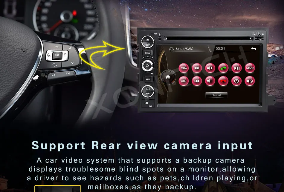 Excellent 2 Din Car DVD GPS Navigation for Ford F150 F250 F350 F450 Mustang Fusion Explorer Edge Escape Mercury 2005 2007 MultimediaScreen 7