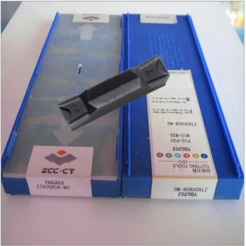 

ZCC ZTKD0608-MG YBG202 Cutting Blade Milling Inserts Grooving ZTKD 0608 Lathe Cutter Turning Tool utensili tornio CNC Carbide