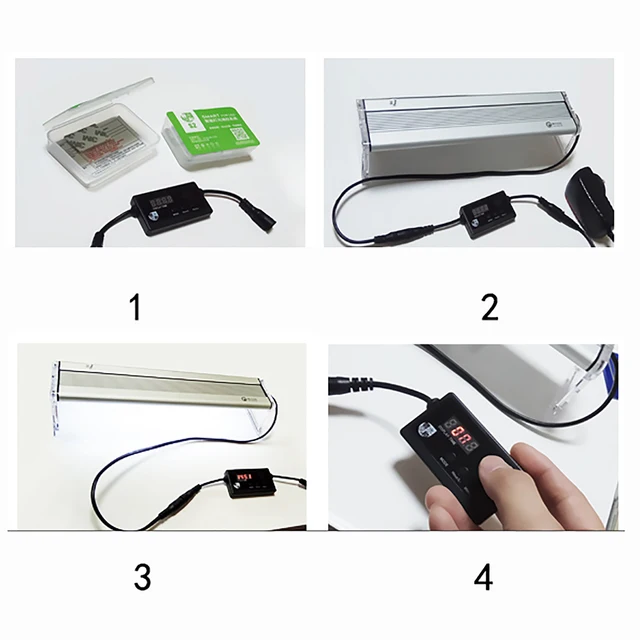 Aquarium Mini Dimmer LED Brightness Dimmer Controller for LED Strip Led Light Compatible with 36V 100w LED For Fish Tank Light 3