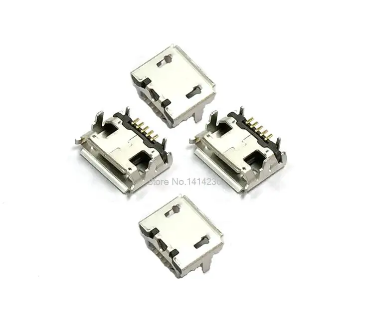 10Pcs Ox Horn Micro Usb 5Pin Female Socket huismerk kopen in de aanbieding 10Pcs Ox Horn Micro Usb 5Pin Female Socket huismerk kopen in de aanbieding