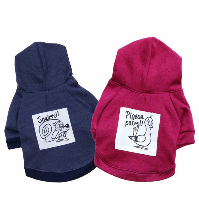 Bajila Funny Dog Clothes Warm Cotton Pet Coat Hoodies Outfit For Dog