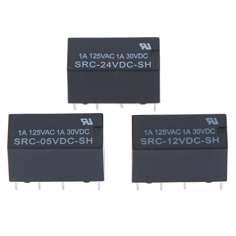 1 шт. 8 контактов реле 5 В 12 24 SRC 05VDC SH 12VDC SH|Реле| |
