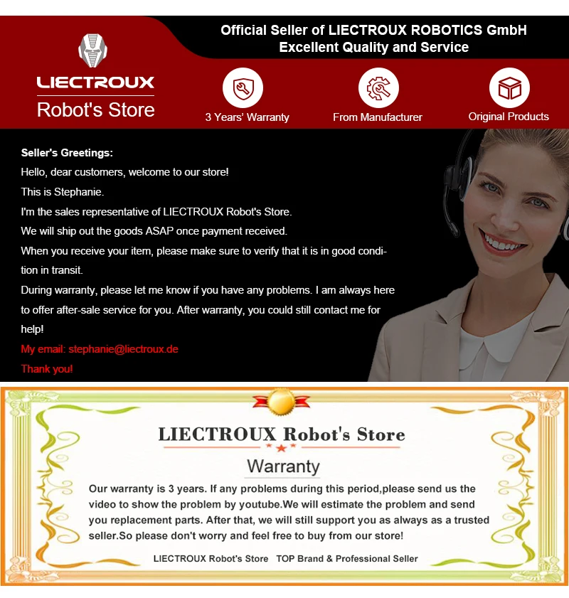 LIECTROUX-ROBOTS-STORE +greetings