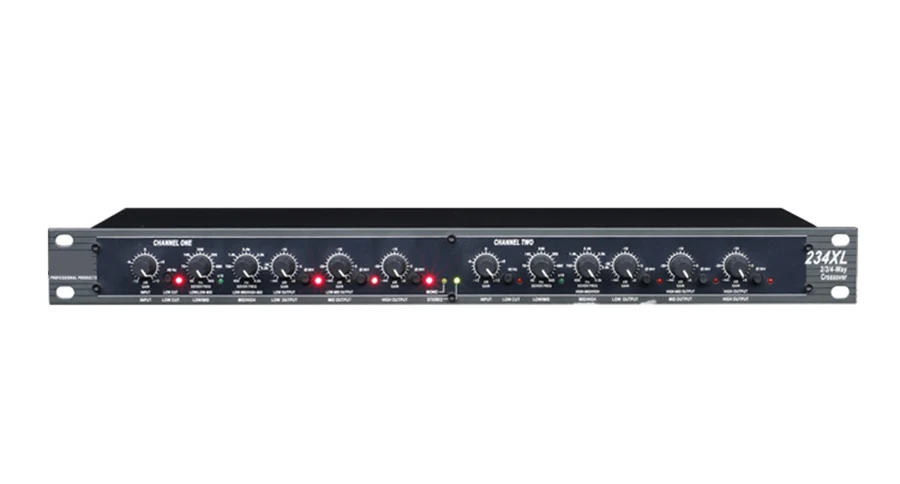 

234XL 3 way band professional stage audio signal processor frequency lectroniccrossover