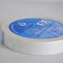 1 дюйм(2,54 см)* 36 ярдов белый шнурок FX супер сильные клеи Двусторонняя лента для ленточное наращивание волос/парик/парики шнурка