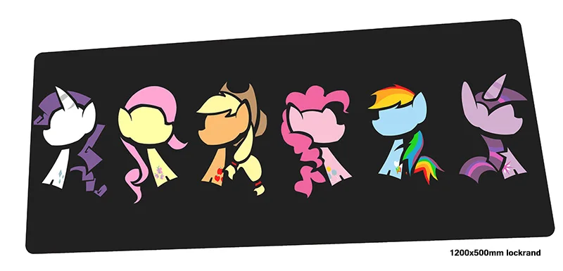 size 1200x500x2mm Коврик для мыши my little pony 1200x500 мм коврики для мыши рождественские подарки игровой коврик для мыши геймер лучшие персонализированные коврики для мыши Клавиатура ПК pad - Цвет: size 1200x500x2mm