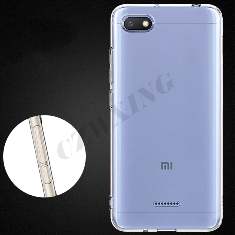 Transparent Case Xiaomi Redmi 6A Case Redmi 6A Case Soft Silicone Back Cover Phone Case Xiaomi Redmi 6A Redmi 6 A Redmi6A (7)