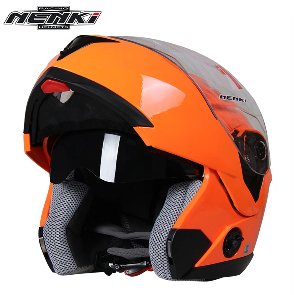 NENKI Motorcycle Helmet Full Face Men Women Street Bike Motor Motorbike