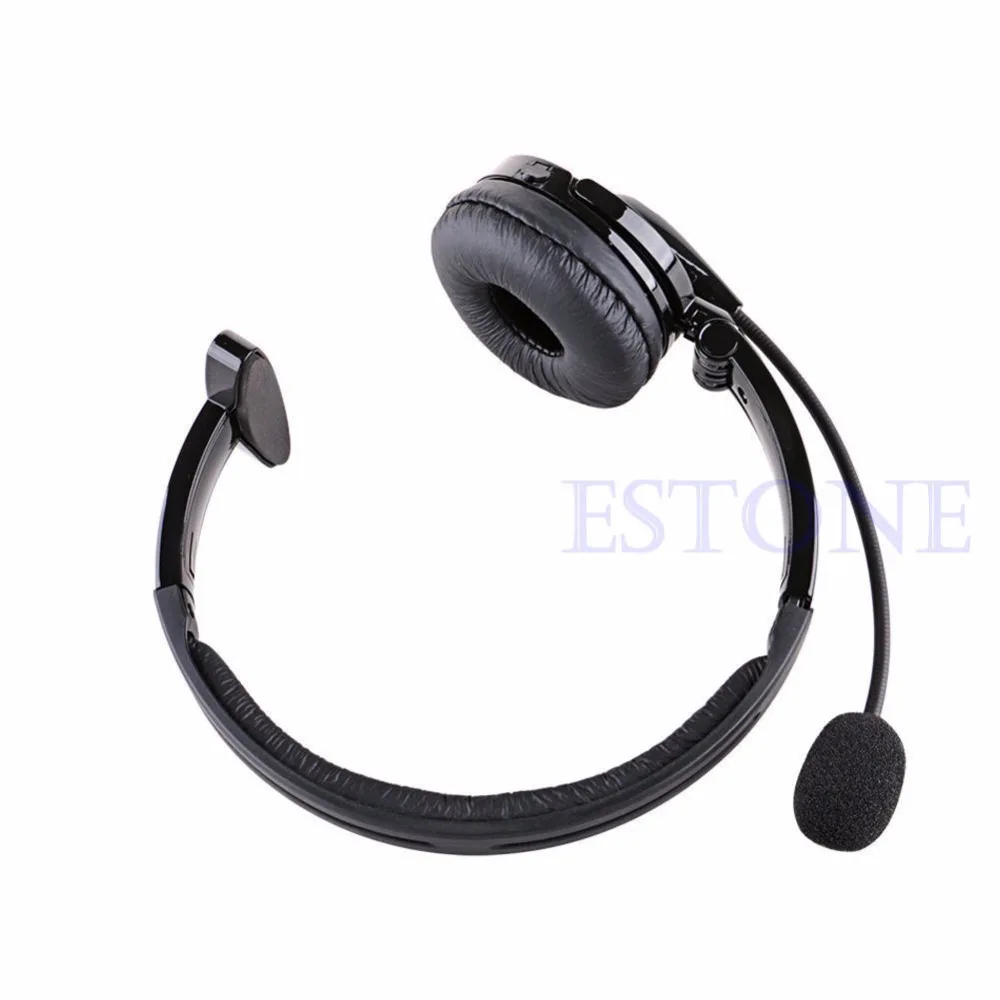 OOTDTY наушники с шумоподавлением BH-M10B Bluetooth над головой Бум микрофон гарнитура для водителя грузовика