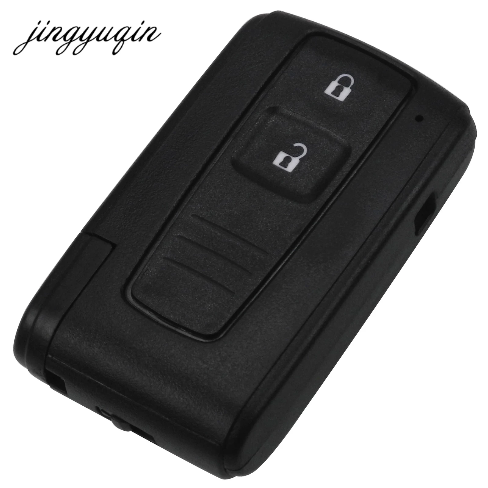 

jingyuqin 5pcs/lot 2/3 Button Remote Key Shell for Toyota Prius Corolla Verso +TOY43 Insert Key Blade Replacement Case
