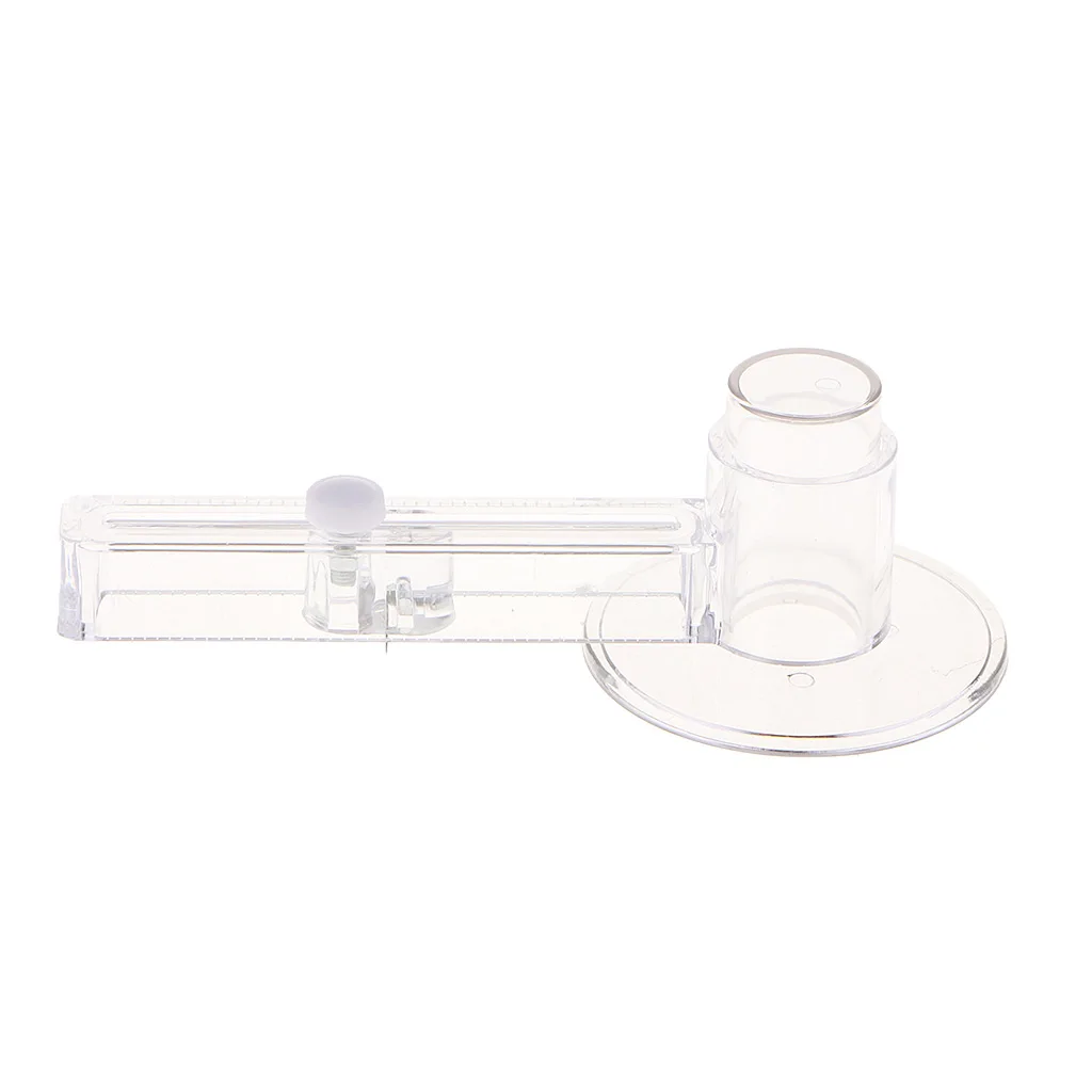 Acrylic Badge Circle Cutter for Button Maker Machine DIY Cutting Tools For Right and Left-handed Users Acrylic Badge Circle Cutter for Button Maker Machine DIY Cutting Tools For Right and Left-handed Users