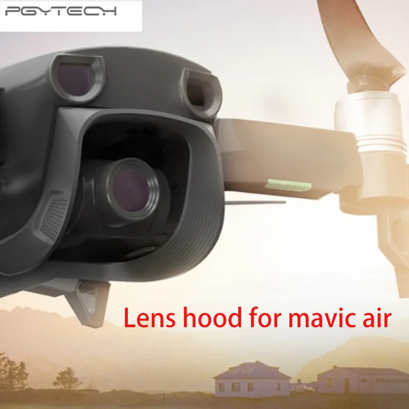 PGYTECH Mavic Air Защитная бленда для объектива Защита от Солнца блики Защита от солнца Gimbal тени анти объектив камера для DJI Mavic Air drone аксессуары