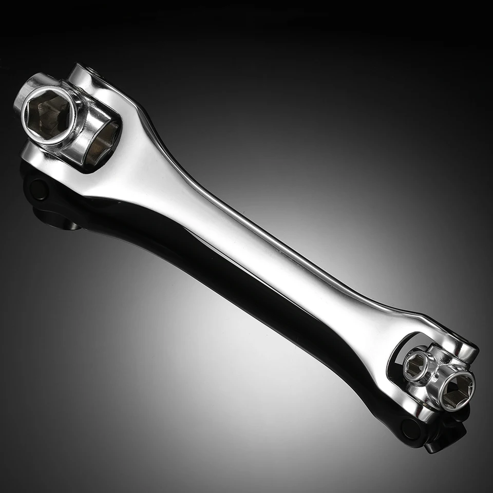 1 en 48-Universel Clé Multi-fonction clé à douille Réglable 360 ° outil nouveau